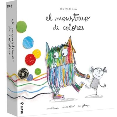 Devir BGMONSP det färgglada monstruo de colores monsterbrädspelet, Única Devir BGMONSP det färgglada monstruo de colores monsterbrädspelet, Única