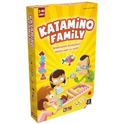 Gigamic , Katamino Family, familjespel, träspel, 1–2 spelare, från 3+ år, 15 minuter, tyska, flerfärgad, färgglad Gigamic , Katamino Family, familjespel, träspel, 1–2 spelare, från 3+ år, 15 minuter, tyska, flerfärgad, färgglad