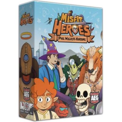 AEG Alderac Ent. Misfit Heroes Kortspel Med Tableau-Bygge, Transparanta Karaktärskombinationer 2-4 Spelare 30-45 Minuter AEG Alderac Ent. Misfit Heroes Kortspel Med Tableau-Bygge, Transparanta Karaktärskombinationer 2-4 Spelare 30-45 Minuter
