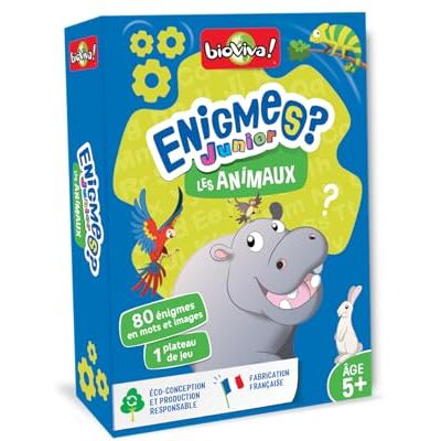 Bioviva Enigmes Junior - Djur - Utbildningsspel Bioviva Enigmes Junior - Djur - Utbildningsspel