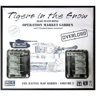 Days of Wonder Memoir '44: Expansion Tigers in the Snow Battle Map- Board Game Days of Wonder Memoir '44: Expansion Tigers in the Snow Battle Map- Board Game