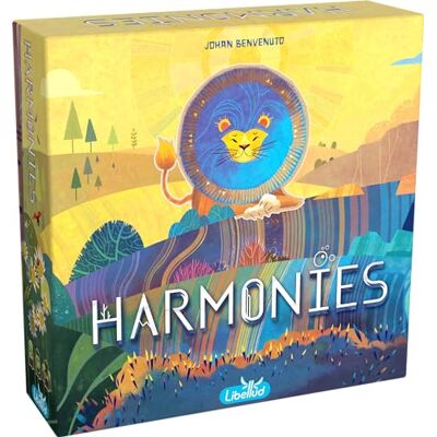 Libellud Harmonies - Strategiskt och poetiskt brädspel för 10+ år Libellud Harmonies - Strategiskt och poetiskt brädspel för 10+ år