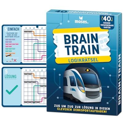 moses Brain Train: Zug um Zug zur Lösung in diesen cleveren Denksportaufgaben moses Brain Train: Zug um Zug zur Lösung in diesen cleveren Denksportaufgaben