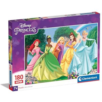 Clementoni Pussel Super Princess 180 Bitar Supercolor, Pussel För Barn, 29787 Clementoni Pussel Super Princess 180 Bitar Supercolor, Pussel För Barn, 29787