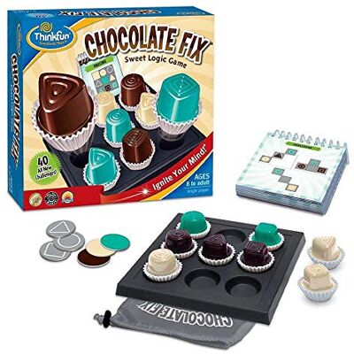 ThinkFun Think Fun Chocolate Fix skicklighetsspel, flerfärgad (Ravensburger 76330), olika modeller/färger, 1 st ThinkFun Think Fun Chocolate Fix skicklighetsspel, flerfärgad (Ravensburger 76330), olika modeller/färger, 1 st
