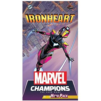 Fantasy Flight Games Asmodee Marvel Champions Kortspelet: Ironheart Expansion, hjältepaket, italiensk utgåva Fantasy Flight Games Asmodee Marvel Champions Kortspelet: Ironheart Expansion, hjältepaket, italiensk utgåva
