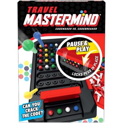 Goliath Mastermind Travel Resespel från 8 år – Strategispel för 2 Spelare – Vet Du Att Knäcka Koden – Logikspel Goliath Mastermind Travel Resespel från 8 år – Strategispel för 2 Spelare – Vet Du Att Knäcka Koden – Logikspel