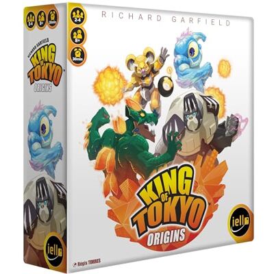 Iello King Of Tokyo Origins - Brädspel Iello King Of Tokyo Origins - Brädspel
