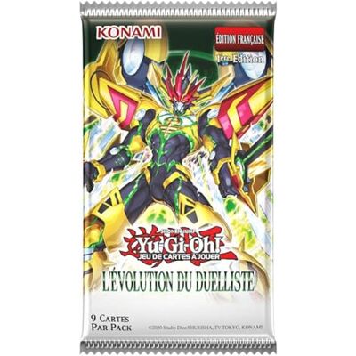Yu-Gi-Oh! 9 kort booster: Duellistens utveckling fransk version Yu-Gi-Oh! 9 kort booster: Duellistens utveckling fransk version