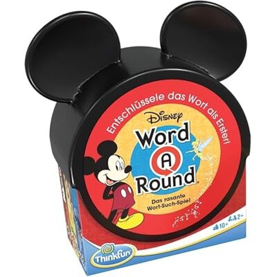 ThinkFun Disney Word A Round Brädspel för hela familjen, 2 spelare, presentidé för barn och tonåringar 10+ år, italiensk utgåva ThinkFun Disney Word A Round Brädspel för hela familjen, 2 spelare, presentidé för barn och tonåringar 10+ år, italiensk utgåva