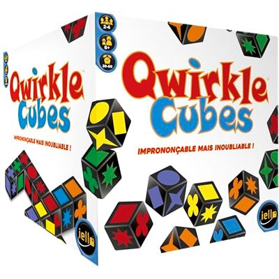 IELLO 51041 brädspel Qwirkle Cubes IELLO 51041 brädspel Qwirkle Cubes
