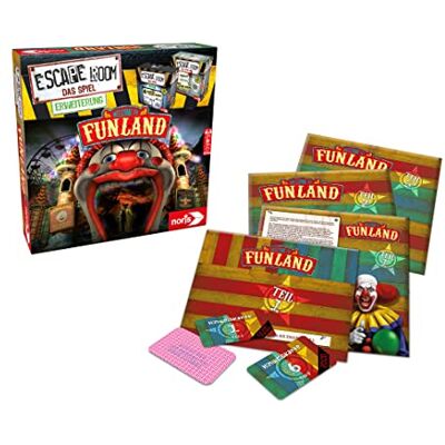 noris 606101618 Escape Room Expansion Welcome to Funland Spel noris 606101618 Escape Room Expansion Welcome to Funland Spel