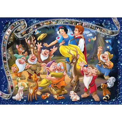 Ravensburger 12000310 Snövit pussel 1000 bitar pussel för vuxna och barn från 14 år och uppåt, Disney pussel, Disney gåva Ravensburger 12000310 Snövit pussel 1000 bitar pussel för vuxna och barn från 14 år och uppåt, Disney pussel, Disney gåva