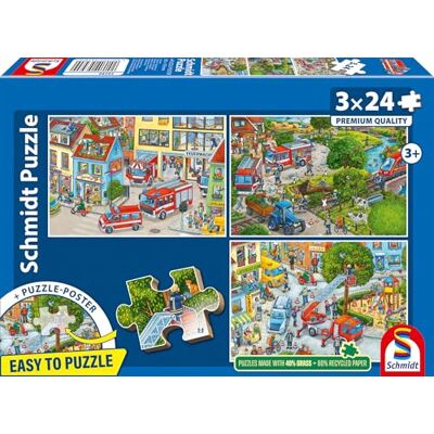 Schmidt Spiele - 56580 - 24 stycken - Stad - Puzzle Schmidt Spiele - 56580 - 24 stycken - Stad - Puzzle