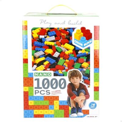 Nano Color - Block 1000 - Multicolor - Building Blocks Set Nano Color - Block 1000 - Multicolor - Building Blocks Set