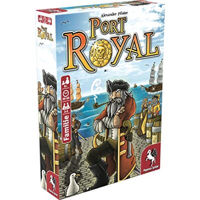 Pegasus Spiele GmbH 18114G Port Royal Spel Pegasus Spiele GmbH 18114G Port Royal Spel