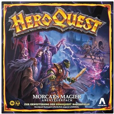 Avalon Hill HeroQuest Wizards of Morcar Quest Pack (Requires HeroQuest Game System) – tysk version Avalon Hill HeroQuest Wizards of Morcar Quest Pack (Requires HeroQuest Game System) – tysk version