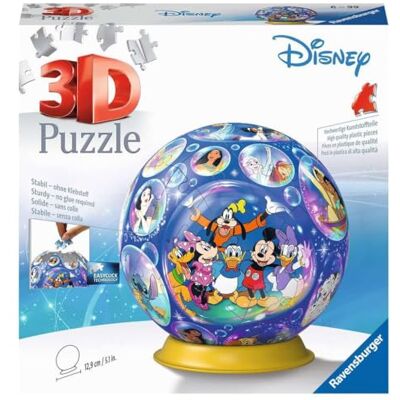 Ravensburger Disney Figurer 3D Pussel - 72 delar - Utan lim Ravensburger Disney Figurer 3D Pussel - 72 delar - Utan lim