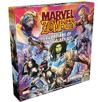 CMON , Marvel Zombies: Guardians of the Galaxy – ett zombicide spel, förlängning, finsmakarspel, Dungeon Crawler, 1–6 spelare, från 14 år, 60 minuter, tyska CMON , Marvel Zombies: Guardians of the Galaxy – ett zombicide spel, förlängning, finsmakarspel, Dungeon Crawler, 1–6 spelare, från 14 år, 60 minuter, tyska