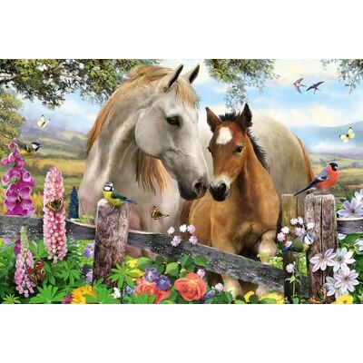 Schmidt Spiele 56421 Mare and Foal, 150 pieces Children's Puzzle Schmidt Spiele 56421 Mare and Foal, 150 pieces Children's Puzzle