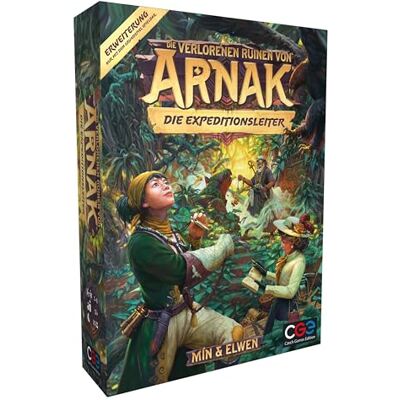 Czech Games Edition Die Lossade ruinerna från Arnak: Die Expeditionsstege – – tyska – förlängning Czech Games Edition Die Lossade ruinerna från Arnak: Die Expeditionsstege – – tyska – förlängning