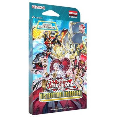 Yu-Gi-Oh! TCG INCROCIATI (TUCKBOX 3 BUSTE) Italienska Yu-Gi-Oh! TCG INCROCIATI (TUCKBOX 3 BUSTE) Italienska