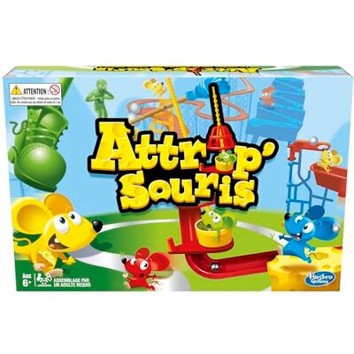 Hasbro Fänger, brädspel för barn från 6 år, tidigare versioner, C0431448, flerfärgad Hasbro Fänger, brädspel för barn från 6 år, tidigare versioner, C0431448, flerfärgad