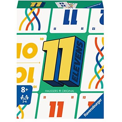 Ravensburger Elevens Tillgängligt spel för hela familjen Kortspel och posering 2 till 6 spelare från 8 år Blandad 20 952 svensk version Ravensburger Elevens Tillgängligt spel för hela familjen Kortspel och posering 2 till 6 spelare från 8 år Blandad 20 952 svensk version