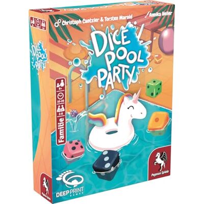 Pegasus Spiele Pegasus spel Dice Pool Party (Deep Print Games) Pegasus Spiele Pegasus spel Dice Pool Party (Deep Print Games)
