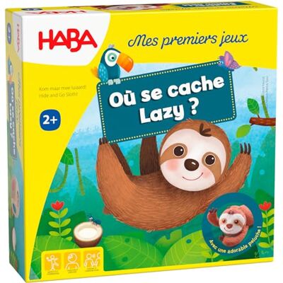 HABA Mina första spel Var gömmer sig lat? Brädspel Animationsspel 4 år och äldre 306601, Green HABA Mina första spel Var gömmer sig lat? Brädspel Animationsspel 4 år och äldre 306601, Green