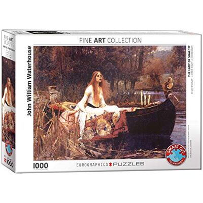 EuroGraphics EG60001133 pussel The Lady of Shalott av John Waterhouse EuroGraphics EG60001133 pussel The Lady of Shalott av John Waterhouse
