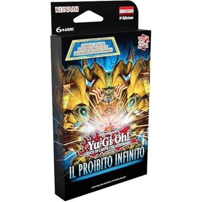 Yu-Gi-Oh! TCG L'INFINITO PROIBITO (TUCKBOX 3 BOOSTER) – italiensk version Yu-Gi-Oh! TCG L'INFINITO PROIBITO (TUCKBOX 3 BOOSTER) – italiensk version