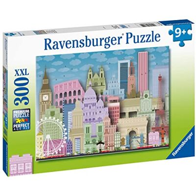 Ravensburger Barnpussel – 13355 färgglatt Europa – 300 bitar pussel för barn från 9 år Ravensburger Barnpussel – 13355 färgglatt Europa – 300 bitar pussel för barn från 9 år