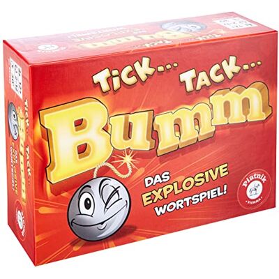 Piatnik 6475 Tick Tack Bumm-Der Explosiva festpärm, flerfärgad Piatnik 6475 Tick Tack Bumm-Der Explosiva festpärm, flerfärgad