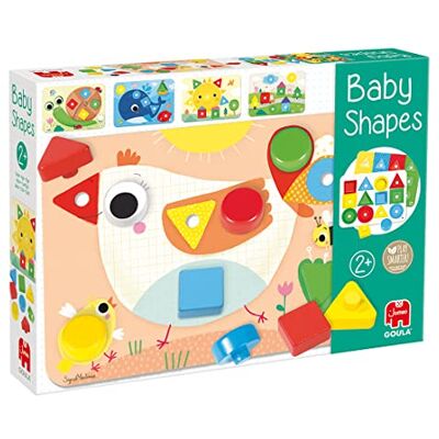 Jumbo Diset Goula Baby Shapes Jeux de Société éducatifs pour Enfants dès 2 Ans Jumbo Diset Goula Baby Shapes Jeux de Société éducatifs pour Enfants dès 2 Ans