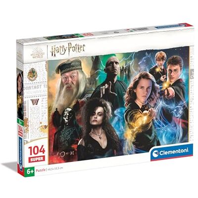 Clementoni Pussel Super Harry Potter 104 Bitar Supercolor, Pussel För Barn, 25775 Clementoni Pussel Super Harry Potter 104 Bitar Supercolor, Pussel För Barn, 25775