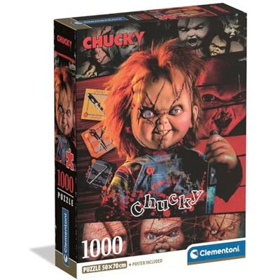 Clementoni 37099 Pussel - 1000 Bitar Chucky Clementoni 37099 Pussel - 1000 Bitar Chucky
