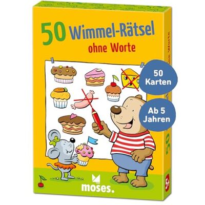 moses 50 Wimmel-Rätsel ohne Worte moses 50 Wimmel-Rätsel ohne Worte