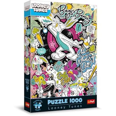 Trefl Premium Plus Quality Puzzle Looney Tunes 1000 bitar, Pusselserie med favoritkaraktärer, För vuxna och barn från 14 år Trefl Premium Plus Quality Puzzle Looney Tunes 1000 bitar, Pusselserie med favoritkaraktärer, För vuxna och barn från 14 år