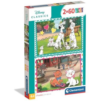 Clementoni PZL 2X60 DISNEY KLASSIC 2026-24836 Clementoni PZL 2X60 DISNEY KLASSIC 2026-24836