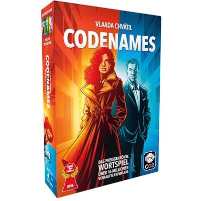 Czech Games Edition CGE Codenames CZ066 Kortspel, Tysk språkversion, Från 10 år Czech Games Edition CGE Codenames CZ066 Kortspel, Tysk språkversion, Från 10 år
