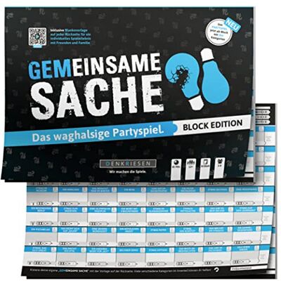 DENKRIESEN PARTYFIEBER GEMEINSAME SACHE Block Edition "Das waghalsige Partyspiel": Das waghalsige Partyspiel als Block DENKRIESEN PARTYFIEBER GEMEINSAME SACHE Block Edition "Das waghalsige Partyspiel": Das waghalsige Partyspiel als Block