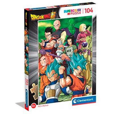 Clementoni 25750 Supercolor Pussel Dragonball 104 Bitar, 6-8 år, Pussel för barn Clementoni 25750 Supercolor Pussel Dragonball 104 Bitar, 6-8 år, Pussel för barn