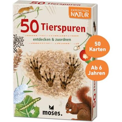 moses Expedition Natur 50 Tierspuren: entdecken & zuordnen moses Expedition Natur 50 Tierspuren: entdecken & zuordnen