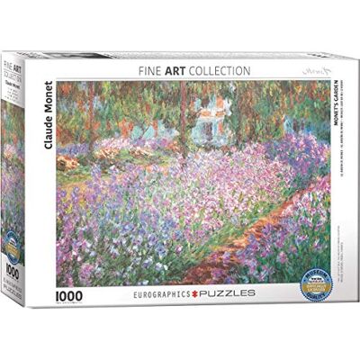 EuroGraphics Monets trädgård av Claude Monet EuroGraphics Monets trädgård av Claude Monet