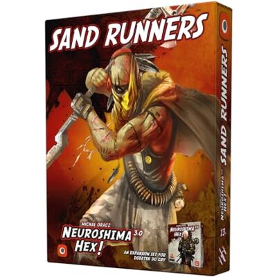 Portal Games Neuroshima Hex! 3.0: Sand Runners Tactical Board Game Expansion, Asymmetric Army Pack, Modular Combat System 1–4 Players 30 Minutes Portal Games Neuroshima Hex! 3.0: Sand Runners Tactical Board Game Expansion, Asymmetric Army Pack, Modular Combat System 1–4 Players 30 Minutes