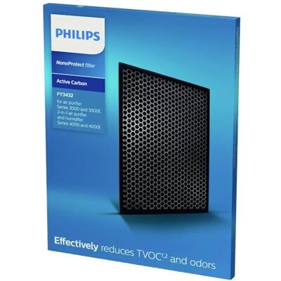 Philips Domestic Appliances SE FY3432/10 Nano Protect-filter, Minskar lukt, Minskar TVOC* Philips Domestic Appliances SE FY3432/10 Nano Protect-filter, Minskar lukt, Minskar TVOC*