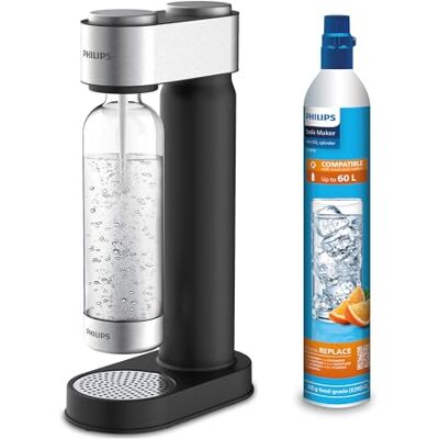 Philips Water ADD4902BK/10 GoZero Mousserande vattenberedare, plast, 1 Liter, Svart Philips Water ADD4902BK/10 GoZero Mousserande vattenberedare, plast, 1 Liter, Svart