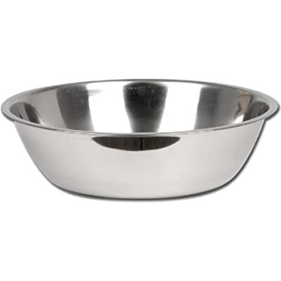 GIMA 124 tvättställ i rostfritt stål, 318 mm diameter x 84 mm höjd GIMA 124 tvättställ i rostfritt stål, 318 mm diameter x 84 mm höjd