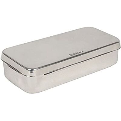 GIMA SCATOLA ACCIAIO INOX 18 x 8 x 4 cm – 1 st. GIMA SCATOLA ACCIAIO INOX 18 x 8 x 4 cm – 1 st.